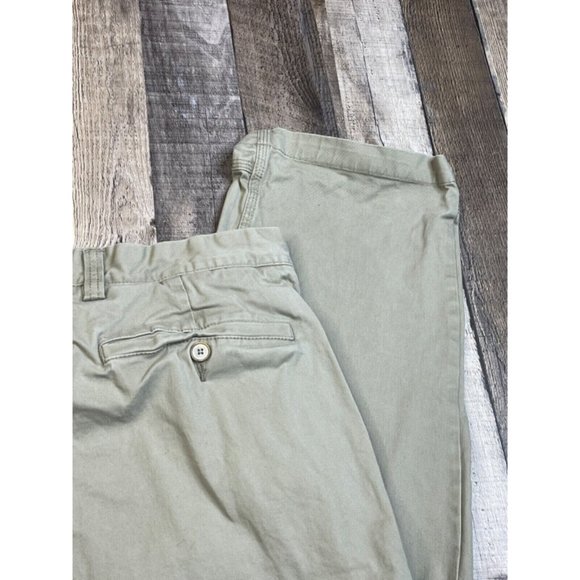 Duluth Trading Men 36 x 30 Flex Ballroom Khakis Pants Beige Chino Work Casual - Picture 2 of 7